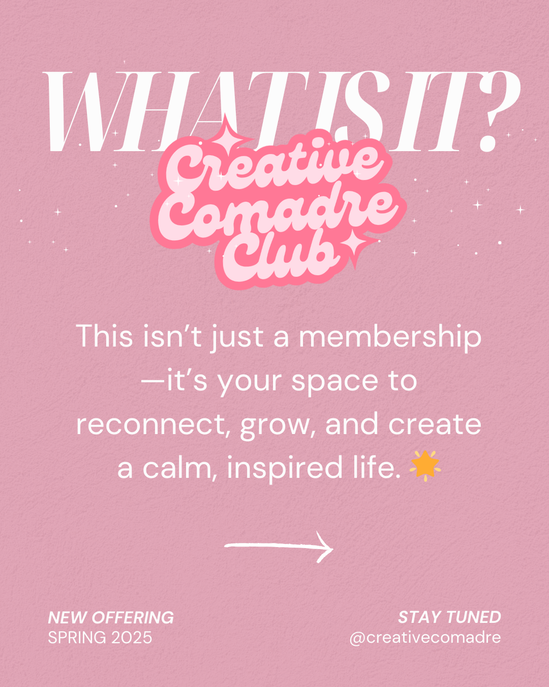 Creative Comadre Club – Join the Waitlist!