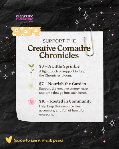 Support the Creative Comadre Chronicles
