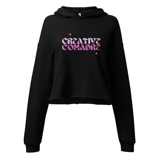 Creative Comadre Logo Crop Hoodie