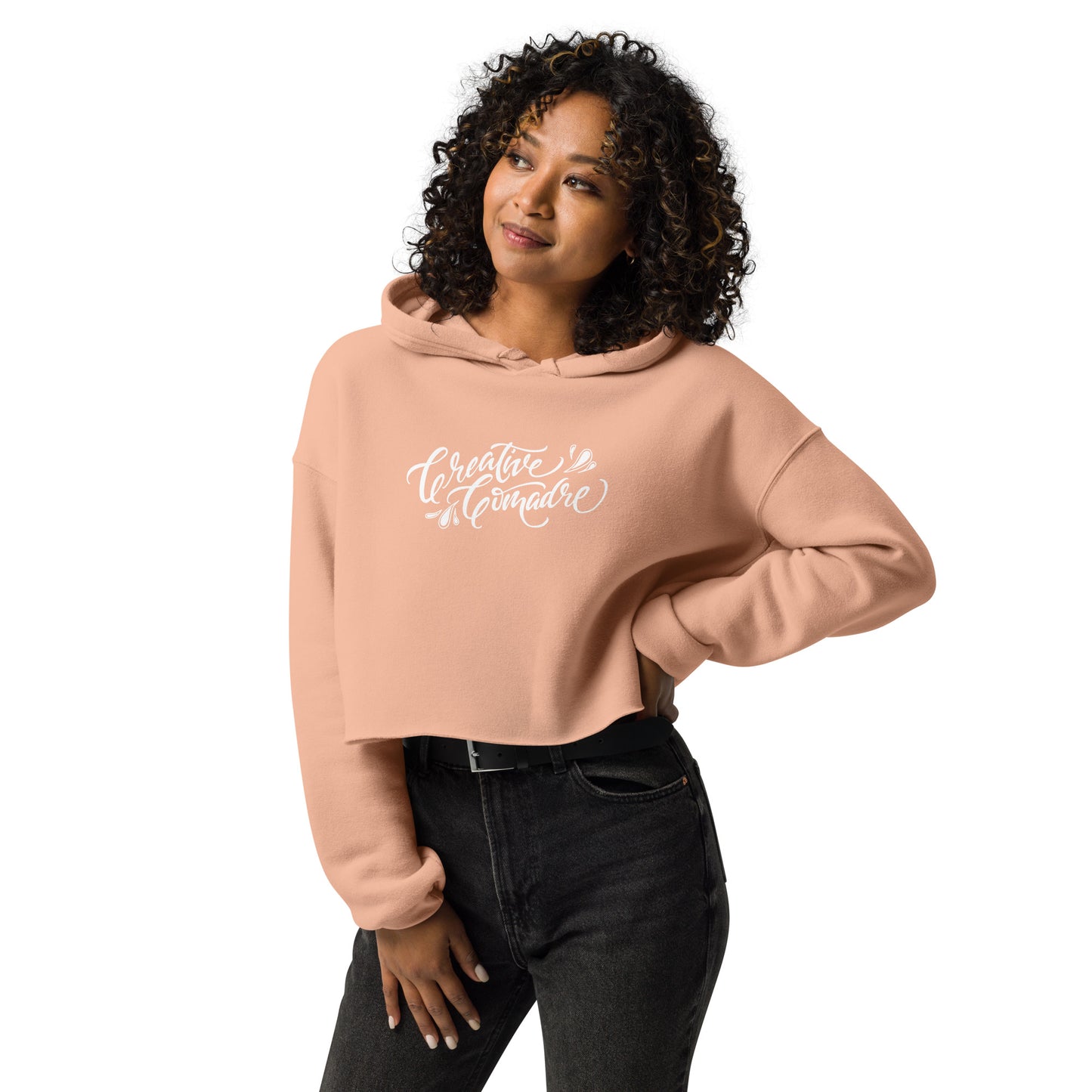 Creative Comadre Crop Hoodie